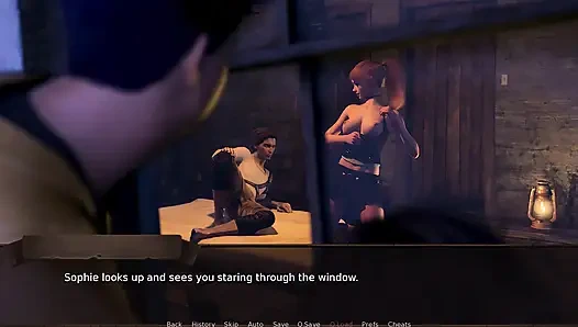 Aşk 5. sezon alex partide Sophie'nin sevimli göğüslerini görüyor