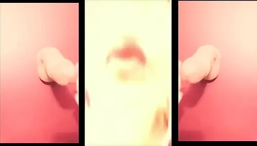 Kız arkadaşın seni pornoya bakarken yakaladı, bu yüzden sana tükürüyor ve sikini tokatlıyor konuşmadan