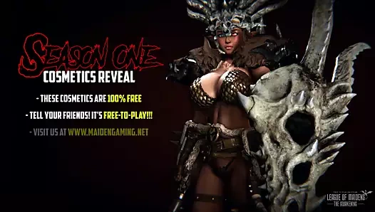 League of bakireler (oynaması ücretsiz) kozmetikleri ortaya çıktı