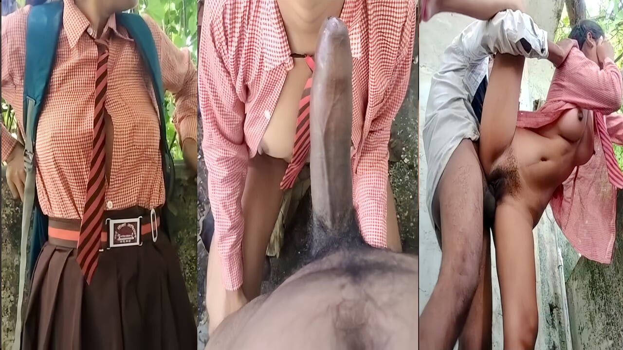 Hintli köylü genç kız öğrenci seks viral videosu, Hintli liseli kız sert seks mms