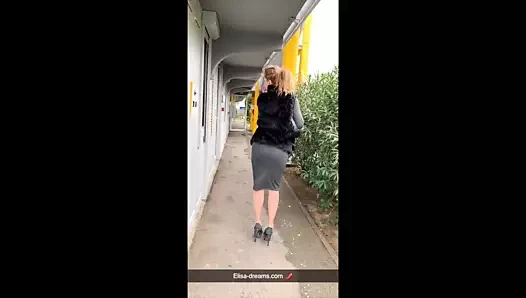 Bir sexchallenge sırasında 12 milyon yanıp sönen ve seks vid