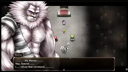 Karryn'in hapishane pornosu hentai oyunu ep.21, son dövüş, kaptana karşı çıplak