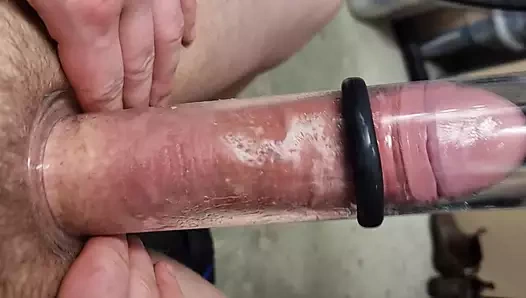 Sağım makinesi seansı.12 - kesilmemiş 9" monstercock ziyaretçi