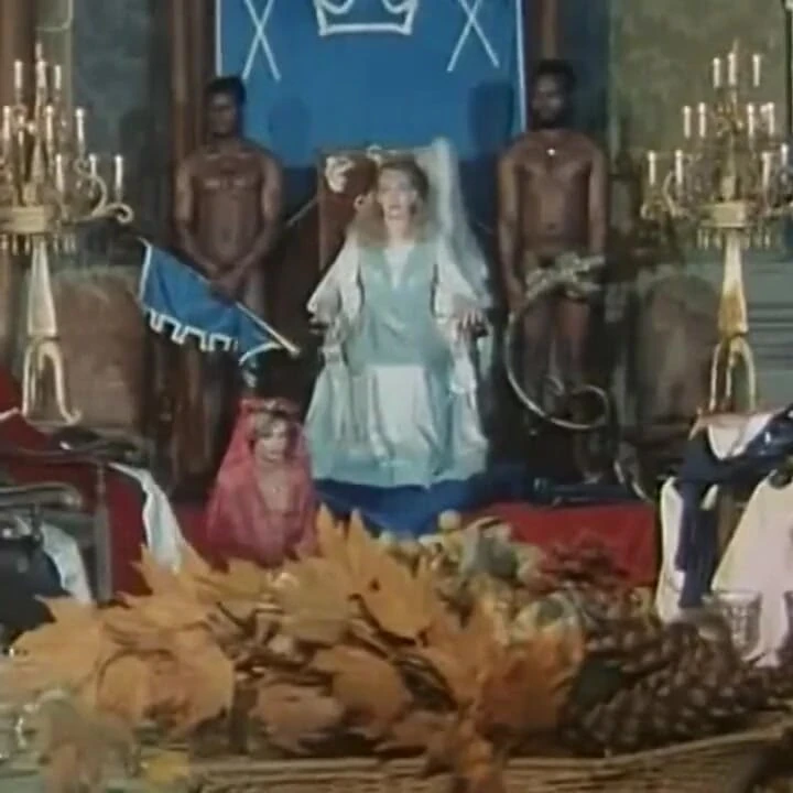 Черно-белая киска, трахающаяся задница, трах пальцами, вечеринка-оргия