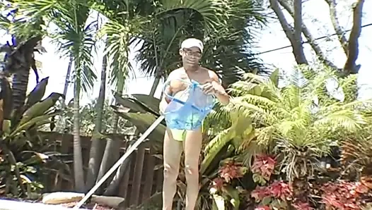 le dan verga a la gorda