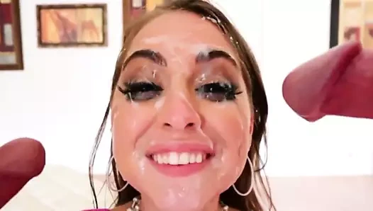 Yüze boşalma ateşli 2.