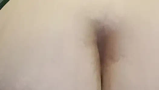 BBW rir på stor tykk dildo i skrittløst undertøy