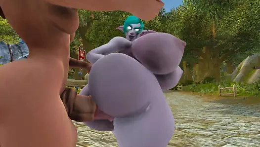 gece elf alma dövülerek