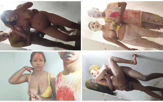 1. sezon. Holi'yi erkek arkadaşıyla kutluyor