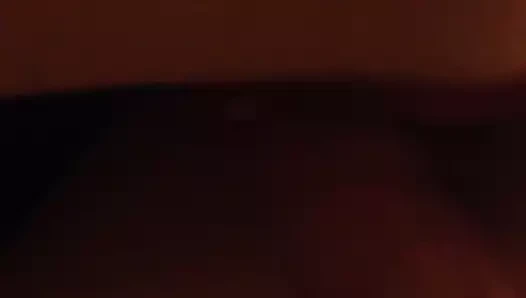 İri güzel kadın biniyor