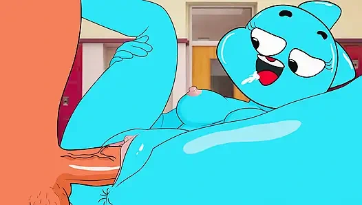 Nicole Vaterson darwim ile sikişiyor - gumball porno parodisinin harika dünyası bölüm 3