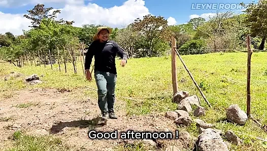 Sexy MILF Desperate for Money Gets Boned by Farmer - POV