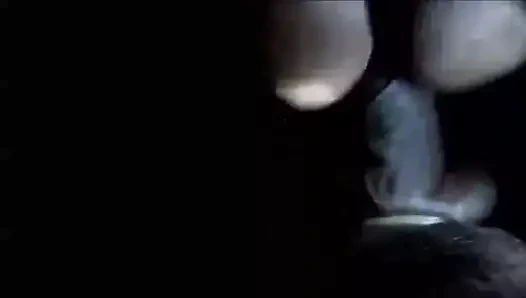 Daddy Glory hole condom to bareback