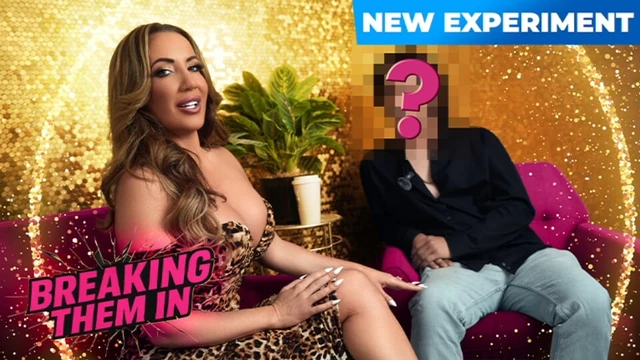 Onları içeri sokuyor - Richelle Ryan genç bir delikanlıyı vahşi bir gezintiye çıkarıyor