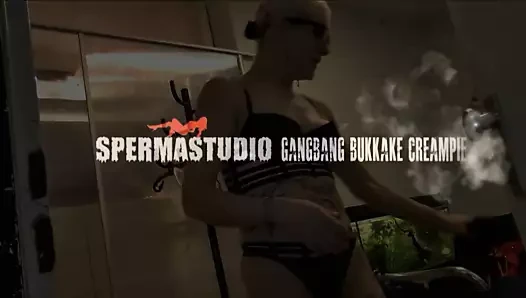 Kirli orta yaşlı seksi sürtük klara için boşalma – jizz studio - 20610