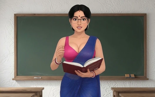 Hintli kadın olgun üniversite öğretim görevlisi romantik muson yağmuru tutkusu - yeni video