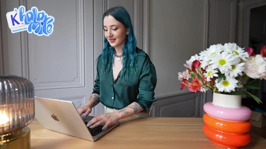 Seks oyuncağım olmak için iş görüşmesi - kıllı bir Fransız kız khalamite tarafından bakış açısı rolü