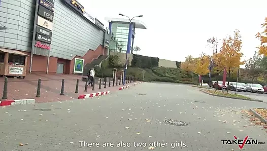 Takevan - sahte kazanan yabancıdan sadece bir sürü cum alır