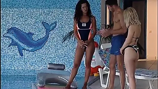 Angelica bella yapım tam ve ateşli filmde kolay seks