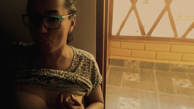 I masturbate secretly with the doors open