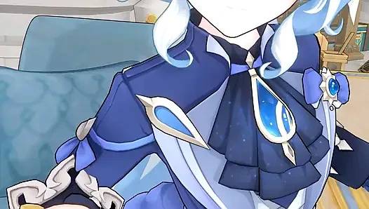 Genshin Impact - Furina X Aether Passionate Sex - 3D Hentai Animation
