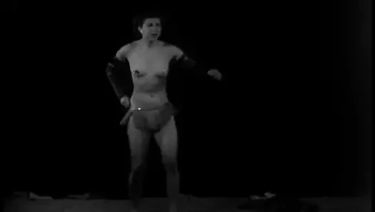 Nora titreyen gövde - vintage burlesque