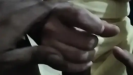 Dick massage with neighbors is very challenging