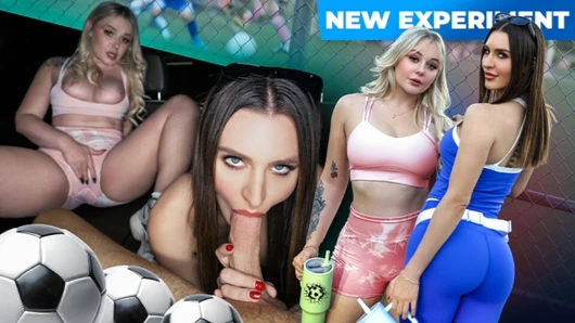 Fußball-stiefmücken ella reese und lucky kay love gemeinsam den jungen trainer