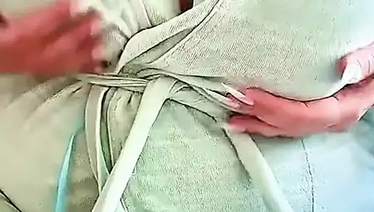 He fucked me on Snapchat while my husband was away - raw and deep in my pussy!