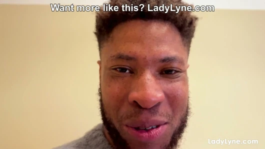 LadyLyne'de büyük zenci little maly ile en iyi bts sahnesi