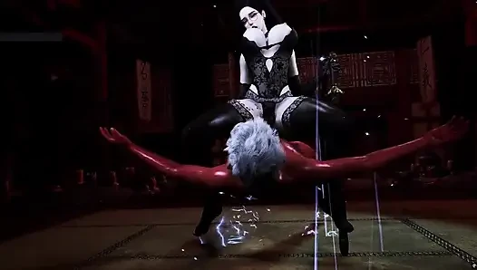 Tanrıça sonsuz tutku: hareket halindeki kıvrımlar - 3 boyutlu animasyon hentai