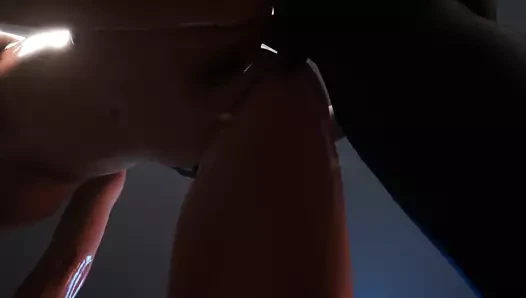 Sıska bir güzelliğe sahip vahşi doğada çok güzel hentai 18+