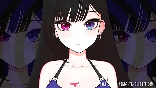 Vends-ta-culotte - seksi hentai kız aklını ve cinselliğini kontrol ediyor