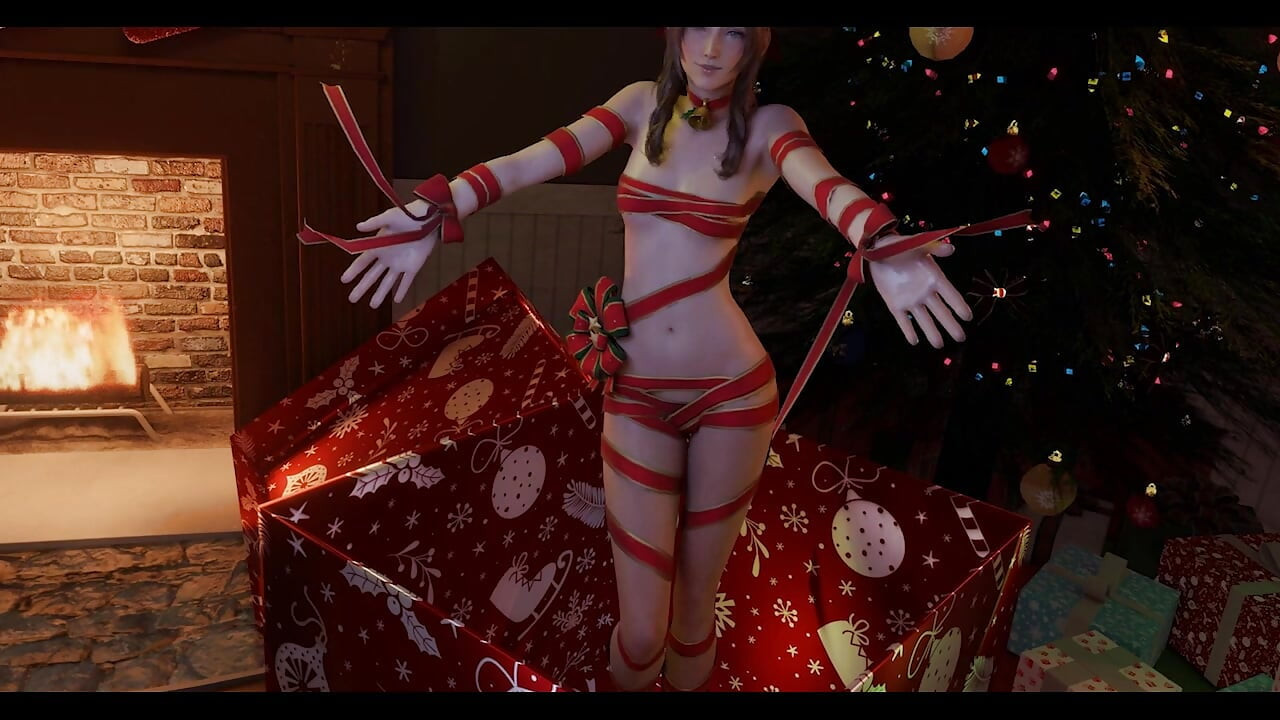 Aerith sana Noel hediyeni veriyor