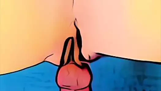 Hit wife's pussy 4 times and tore ass