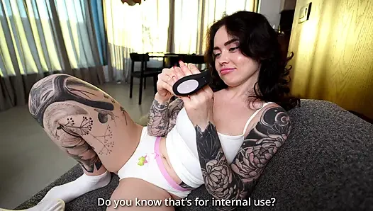 I Controlled My Sexy Stepsister's Toy Before Taking Her Virginity
