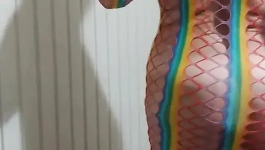 Stepmom showing me the clothes she will wear to the street carnival, what do you think?