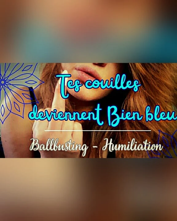 Ballbusting/humiliation: Your balls are turning blue