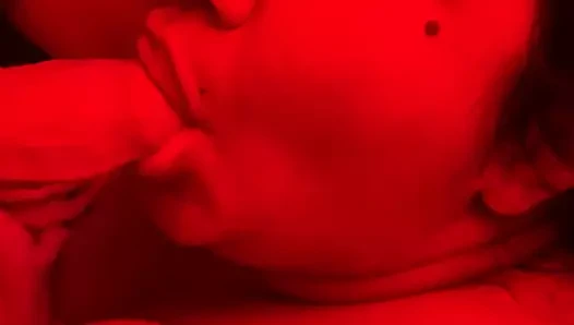 Kolombiyalı lezzetli Meksikalı sevgiliyi emiyor