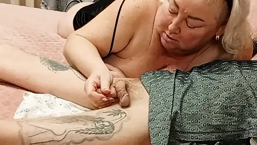 Üvey anne yarak emmeyi ve döl yutmeyi seviyor