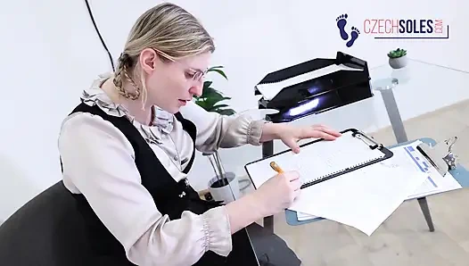 Çizmeli ofis kokmuş külotlu çorap