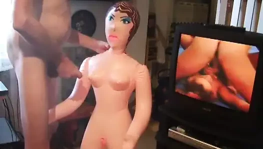 Beim Porno gemeinsam wichsen