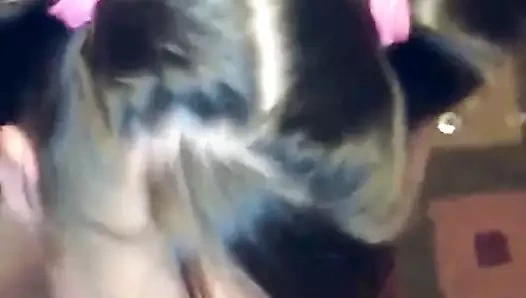 Bj gelen pigtails makyaj karısı cim