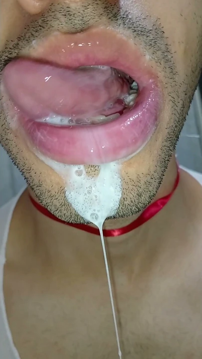 Ağzıma boşal, boşalmanla oyna ve yut, seksi, femboy, trans, gay yaramaz, dil, sloopy, six pack, fitness genç | Klip 3