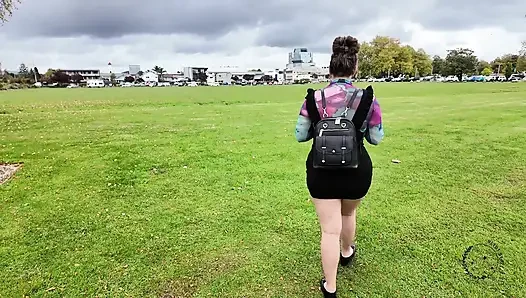 Rotorua vlog: kasabada yürürken titreyen kedicik amcığımın derinliklerinde