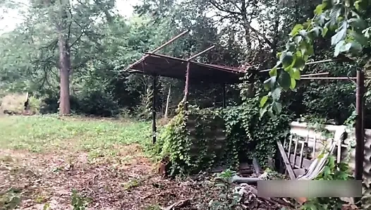 Real Couple Outdoor Pickup Fun With My Wife Luna and the Gardener