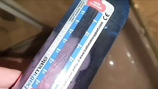 Bathmate - hydro7 aqua mavi penis pompası