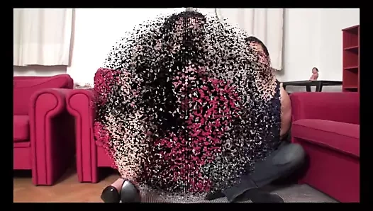 Fetiş bayan emily sigara içiyor