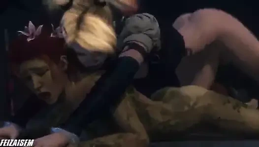 Harley Quinn zehirli sarmaşığa hükmediyor