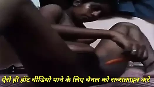 Kadın seks parmak vajinada